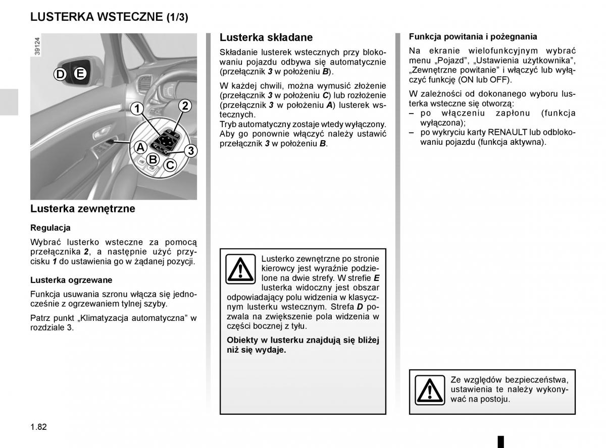 Reanult Espace V 5 instrukcja obslugi / page 88