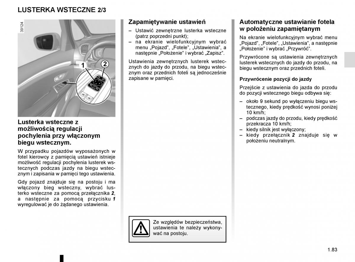 Reanult Espace V 5 instrukcja obslugi / page 89