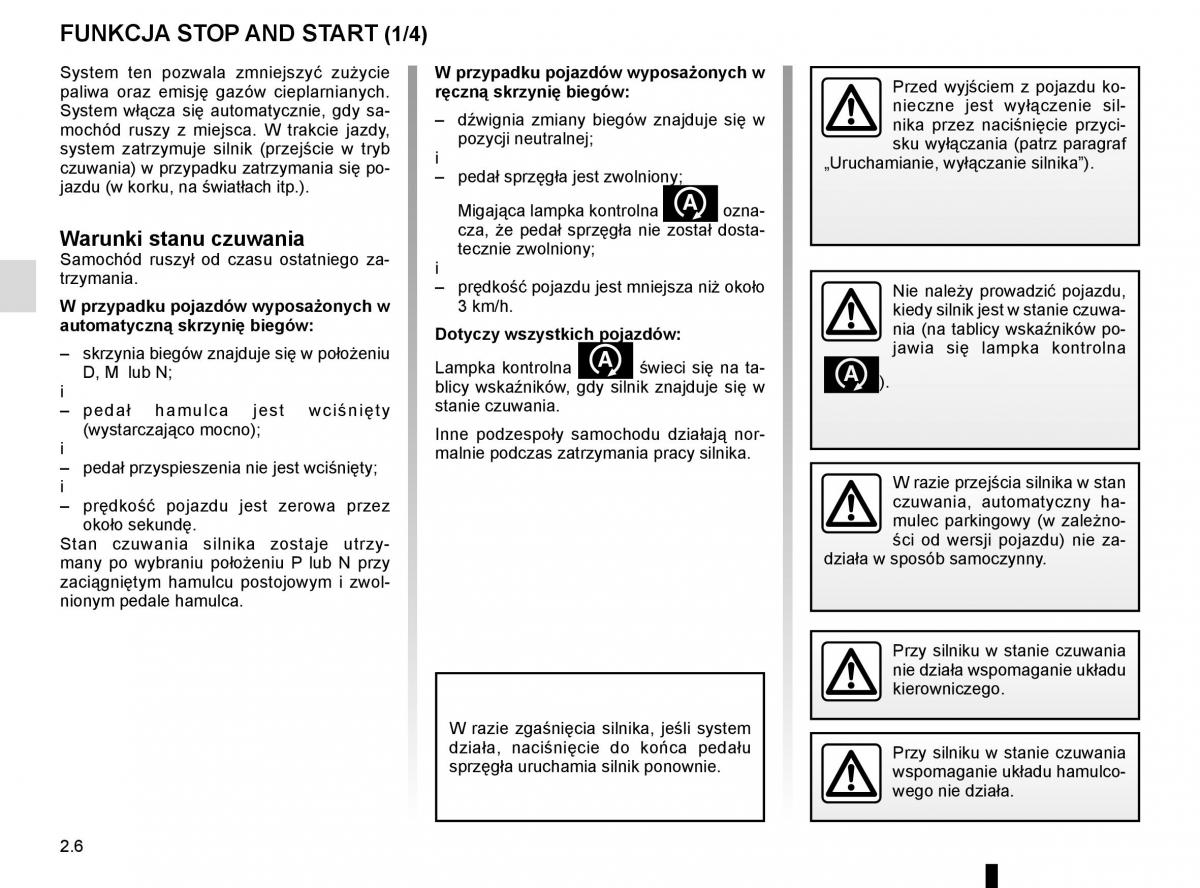 Reanult Espace V 5 instrukcja obslugi / page 114