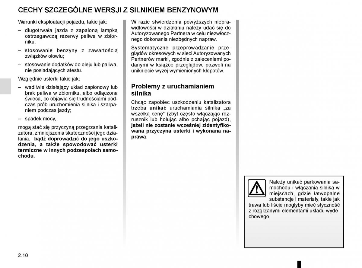 Reanult Espace V 5 instrukcja obslugi / page 118