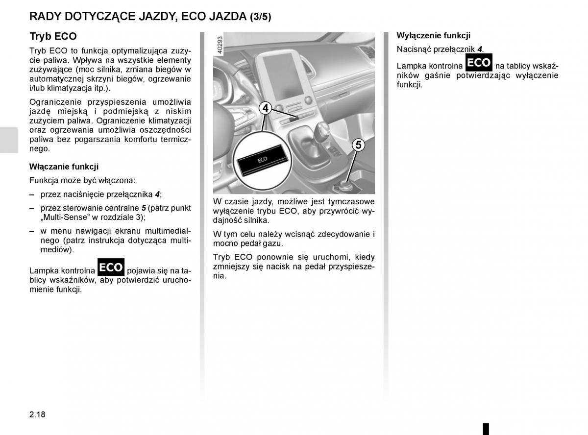 Reanult Espace V 5 instrukcja obslugi / page 126