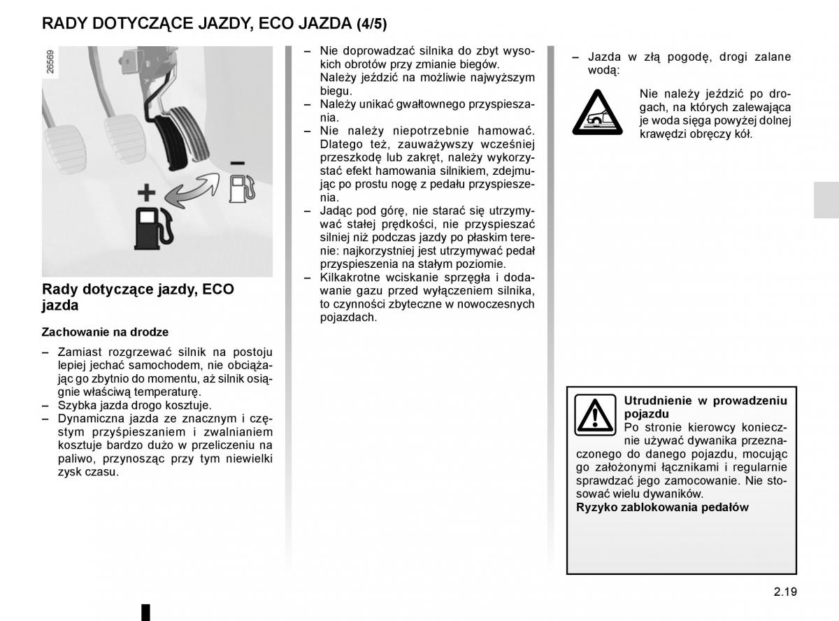 Reanult Espace V 5 instrukcja obslugi / page 127