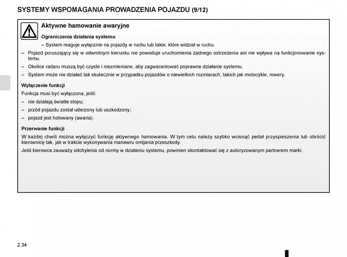 Reanult Espace V 5 instrukcja obslugi / page 142