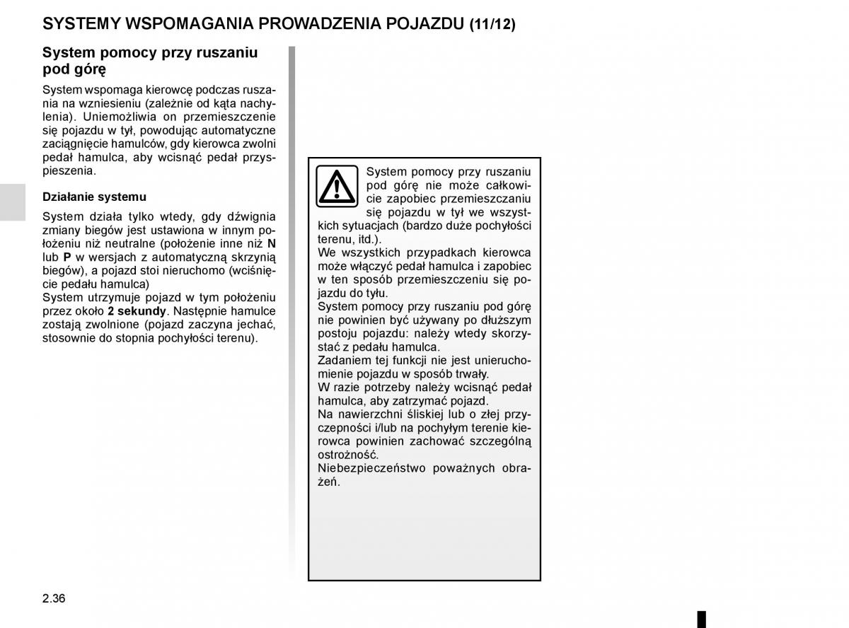 Reanult Espace V 5 instrukcja obslugi / page 144