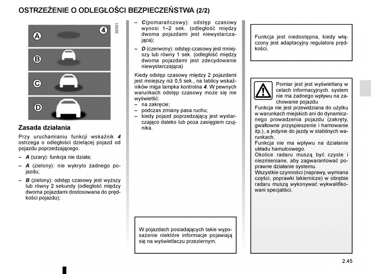 Reanult Espace V 5 instrukcja obslugi / page 153