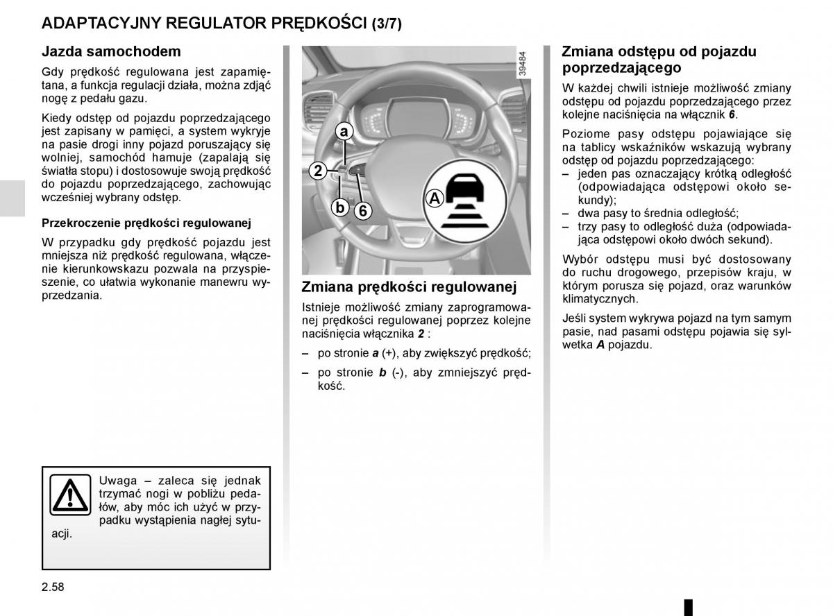 Reanult Espace V 5 instrukcja obslugi / page 166