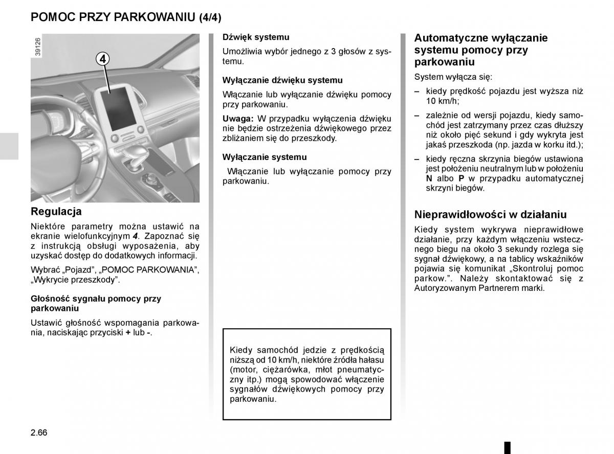 Reanult Espace V 5 instrukcja obslugi / page 174