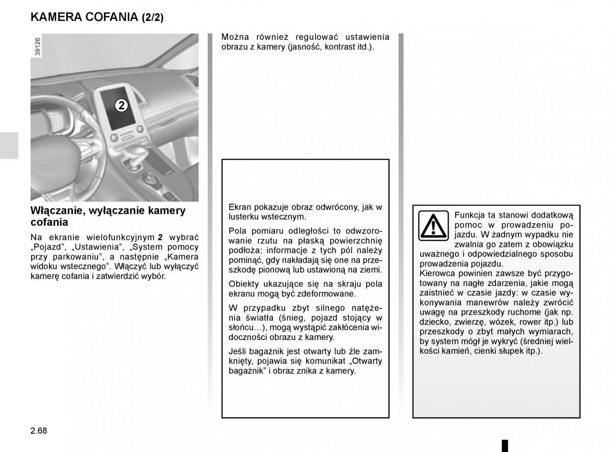 Reanult Espace V 5 instrukcja obslugi / page 176