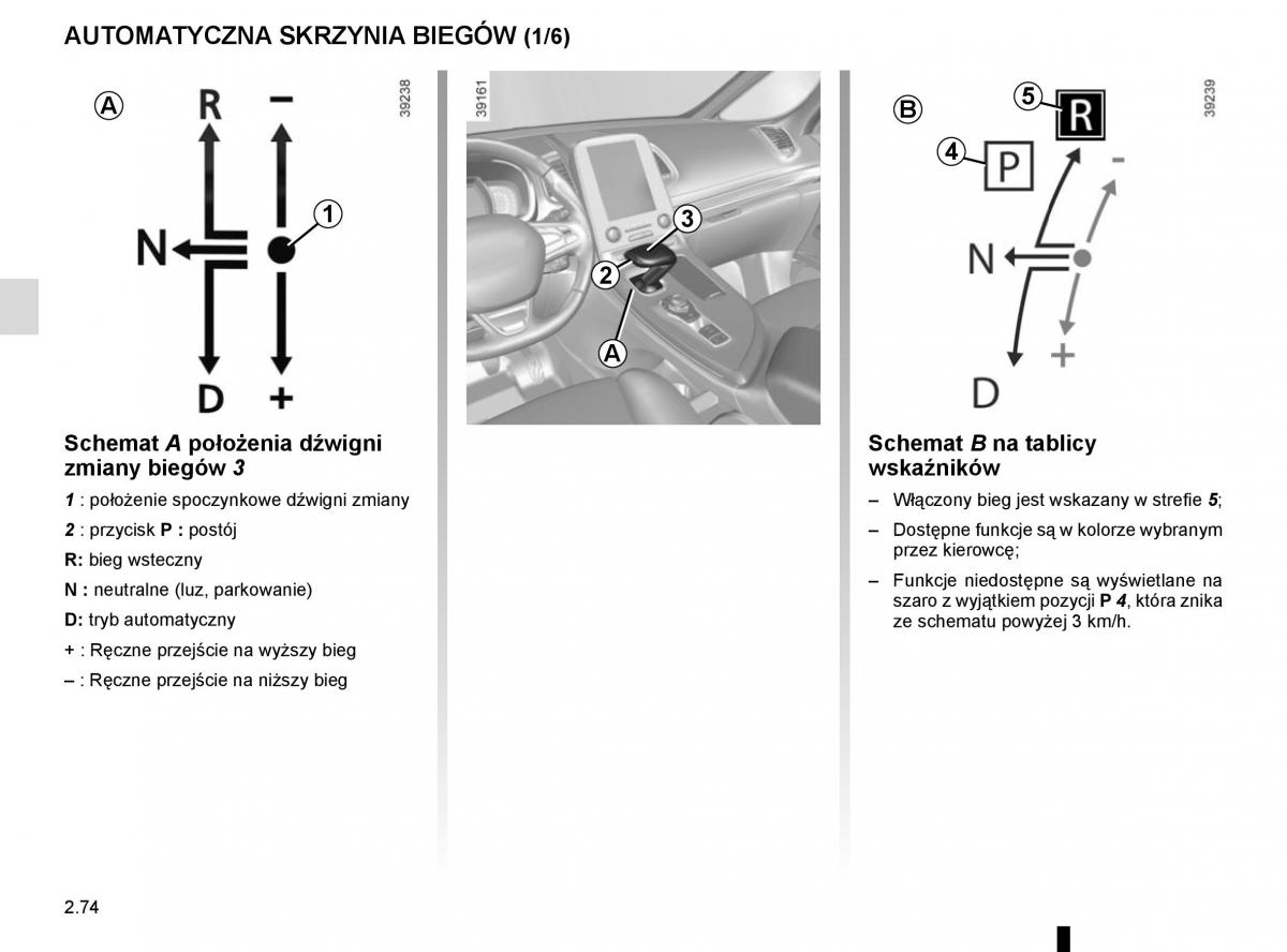 Reanult Espace V 5 instrukcja obslugi / page 182