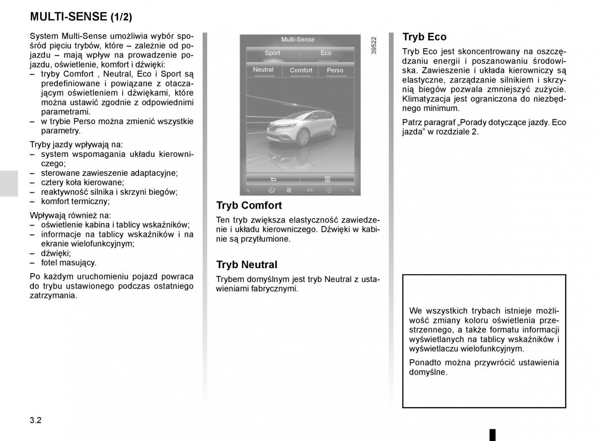 Reanult Espace V 5 instrukcja obslugi / page 190