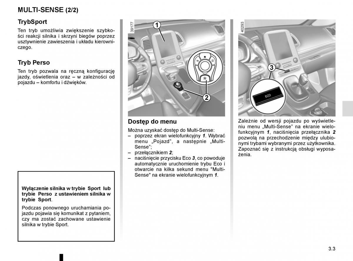 Reanult Espace V 5 instrukcja obslugi / page 191