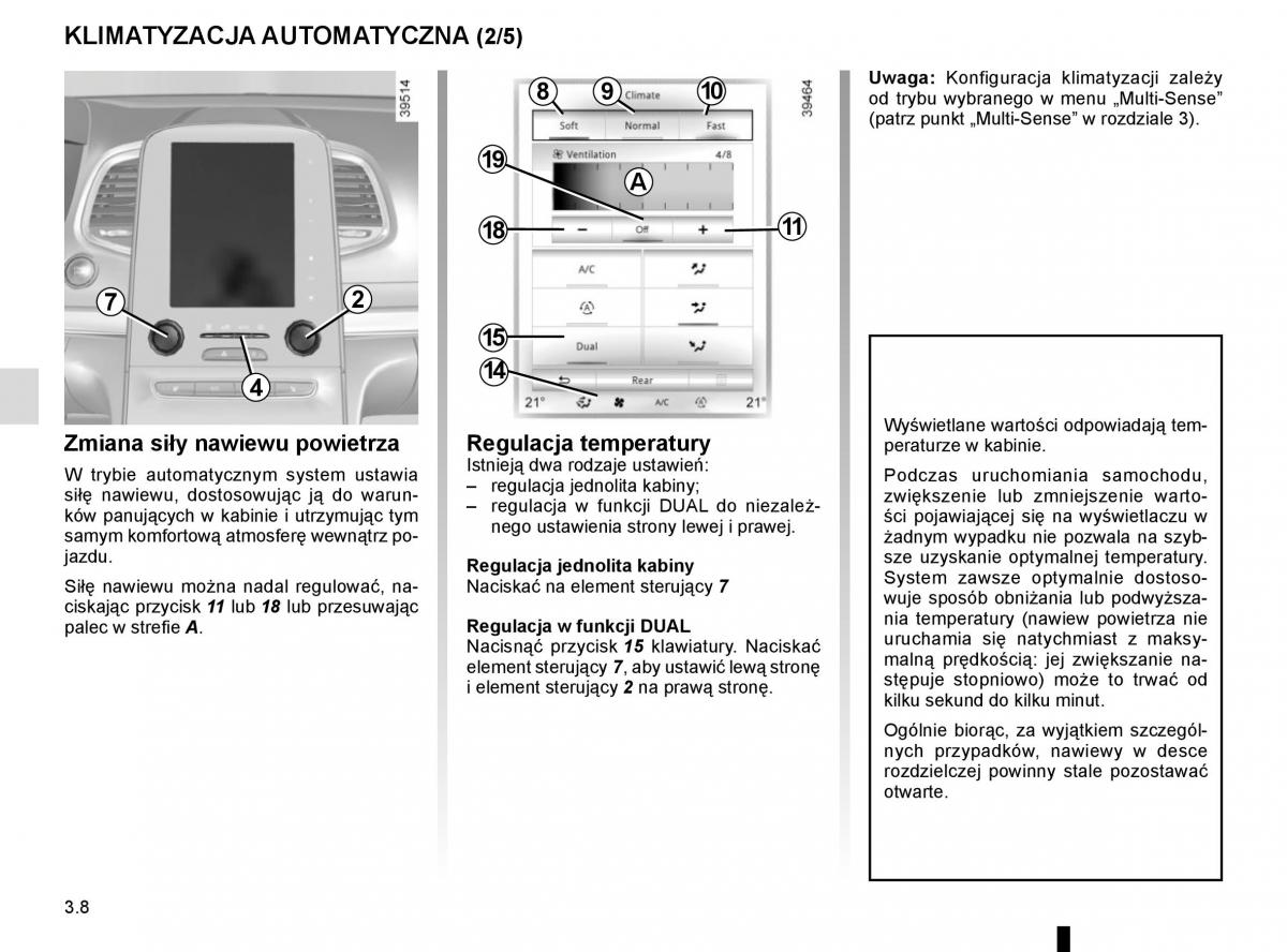 Reanult Espace V 5 instrukcja obslugi / page 196