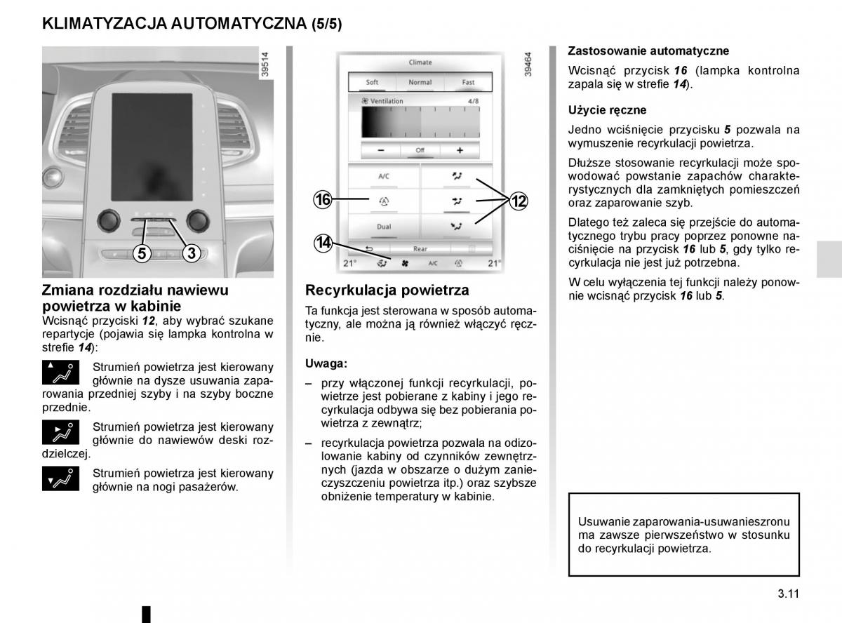 Reanult Espace V 5 instrukcja obslugi / page 199