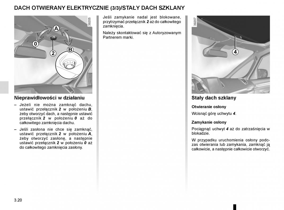 Reanult Espace V 5 instrukcja obslugi / page 208