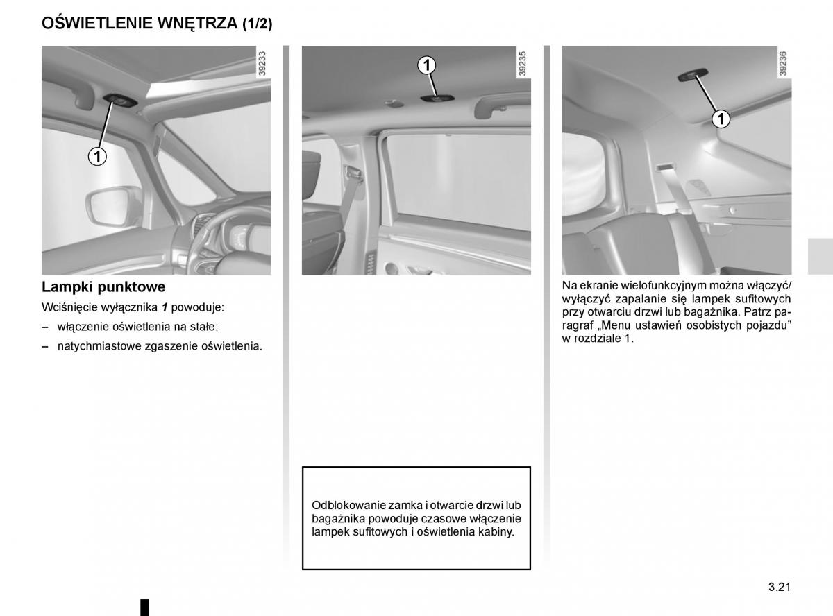 Reanult Espace V 5 instrukcja obslugi / page 209