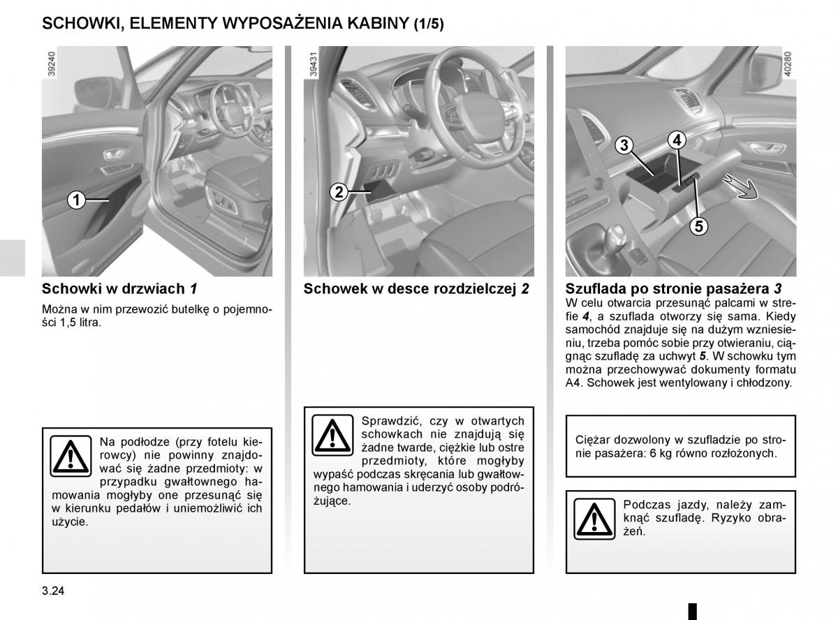 Reanult Espace V 5 instrukcja obslugi / page 212