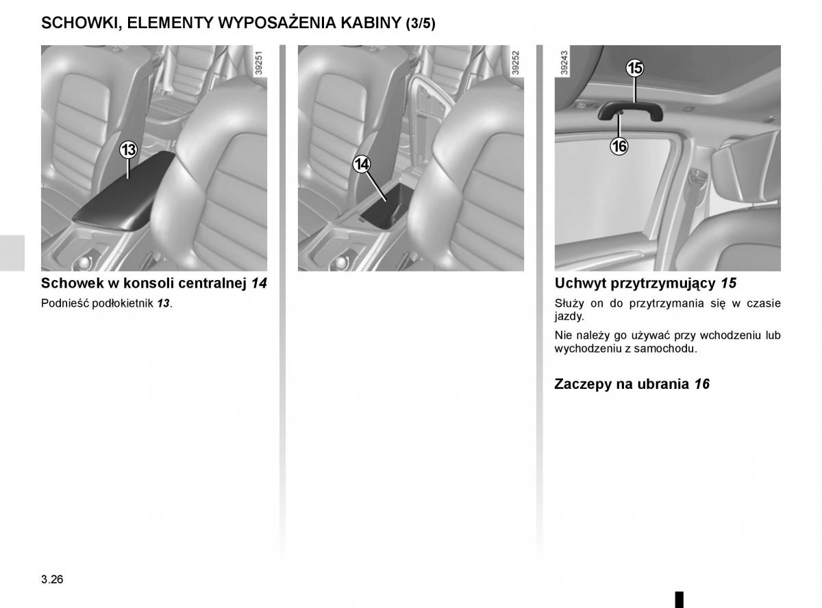 Reanult Espace V 5 instrukcja obslugi / page 214