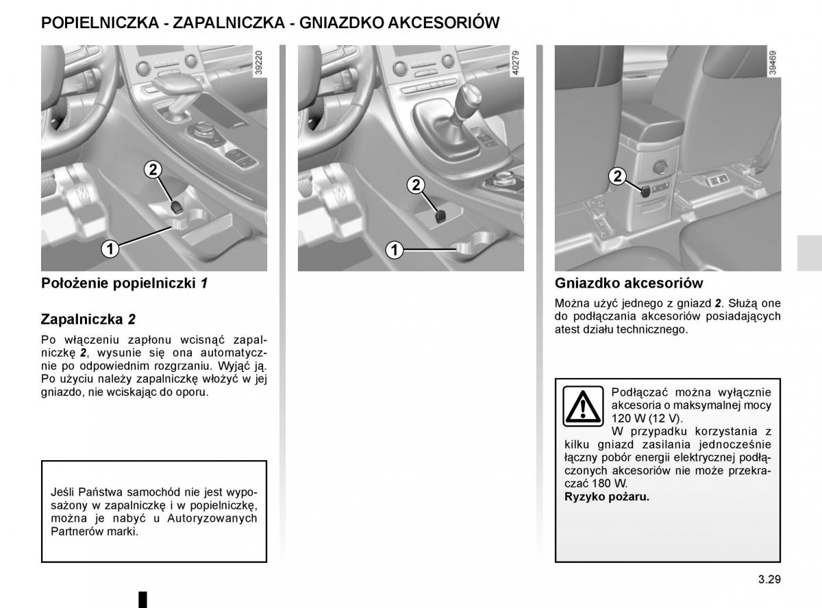 Reanult Espace V 5 instrukcja obslugi / page 217