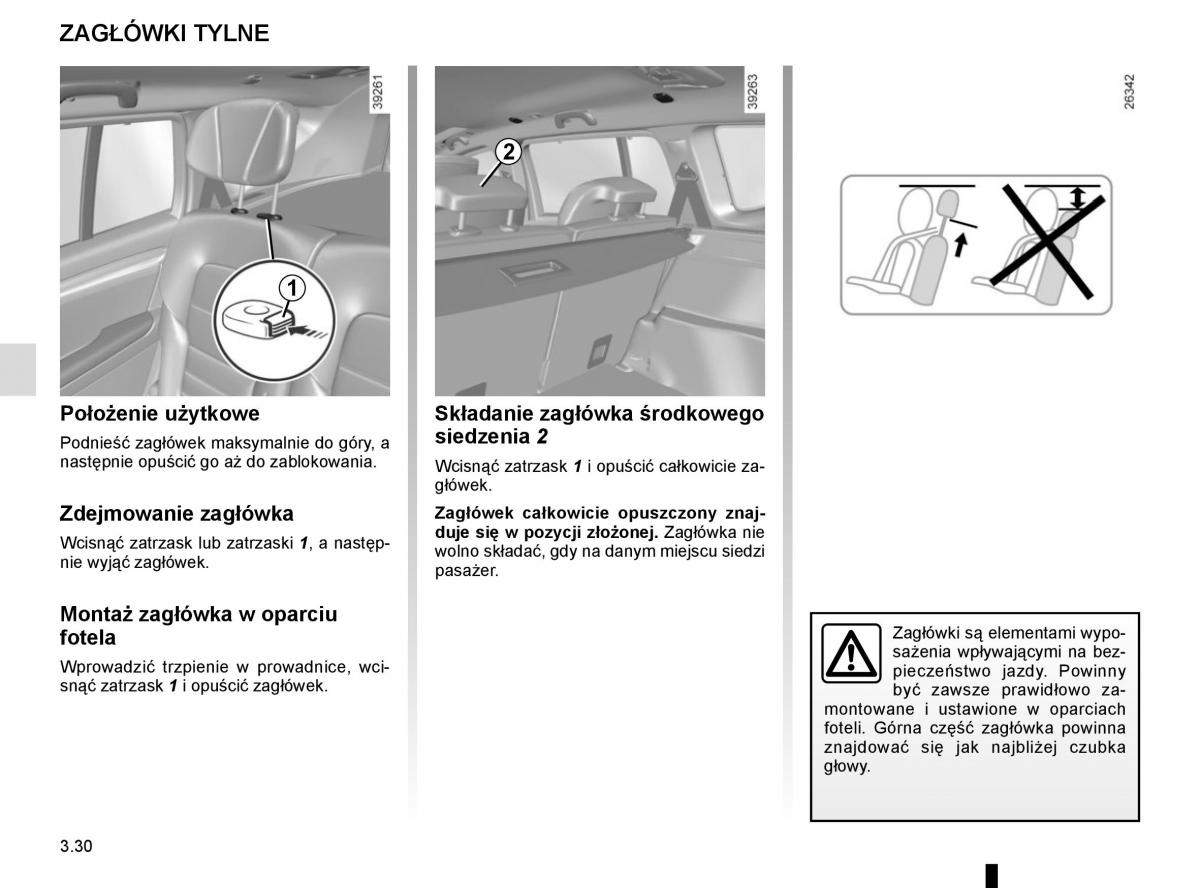 Reanult Espace V 5 instrukcja obslugi / page 218