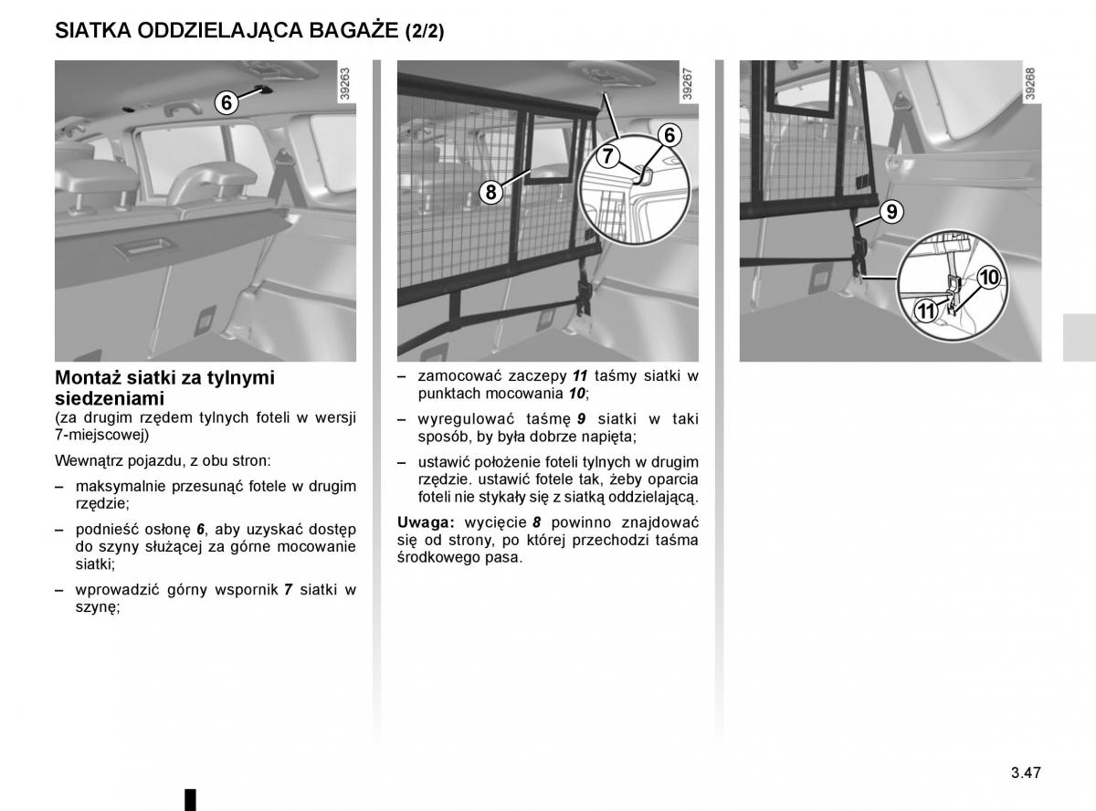 Reanult Espace V 5 instrukcja obslugi / page 235