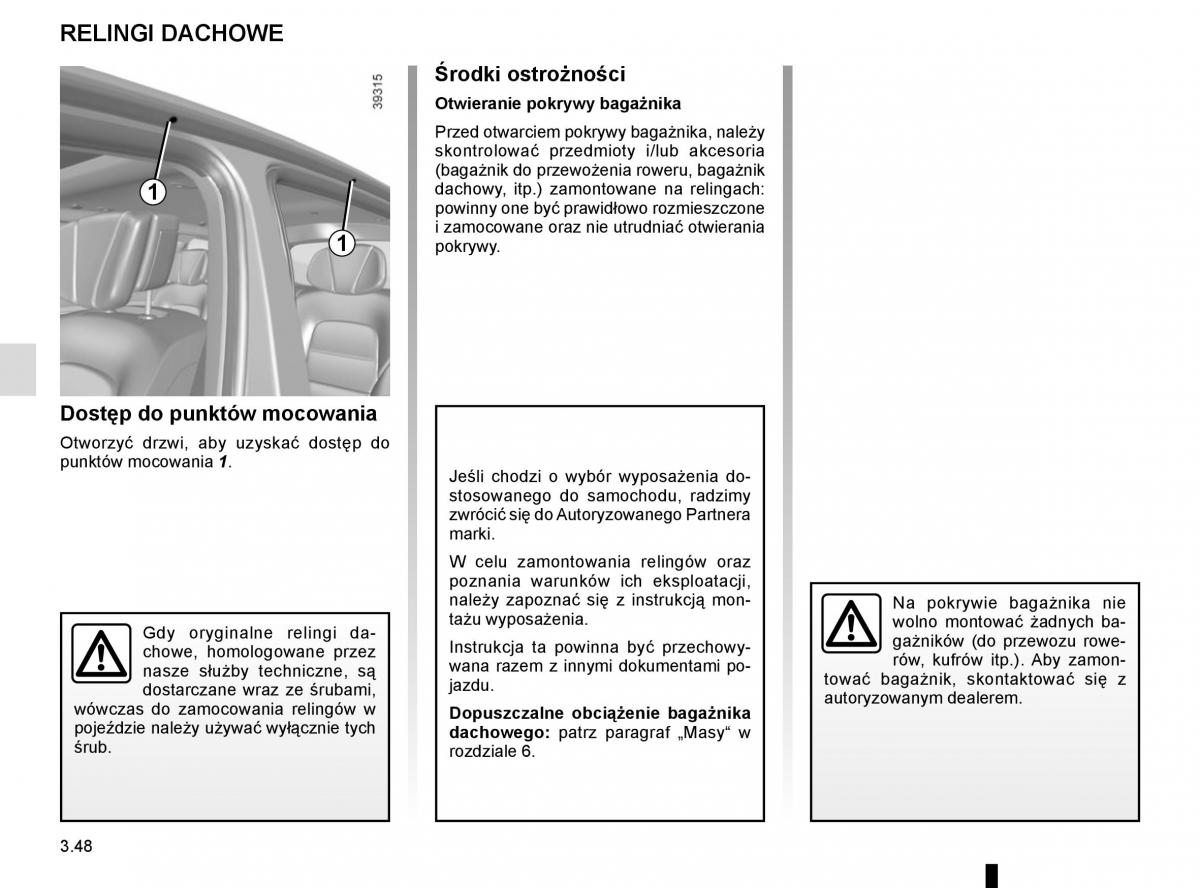 Reanult Espace V 5 instrukcja obslugi / page 236