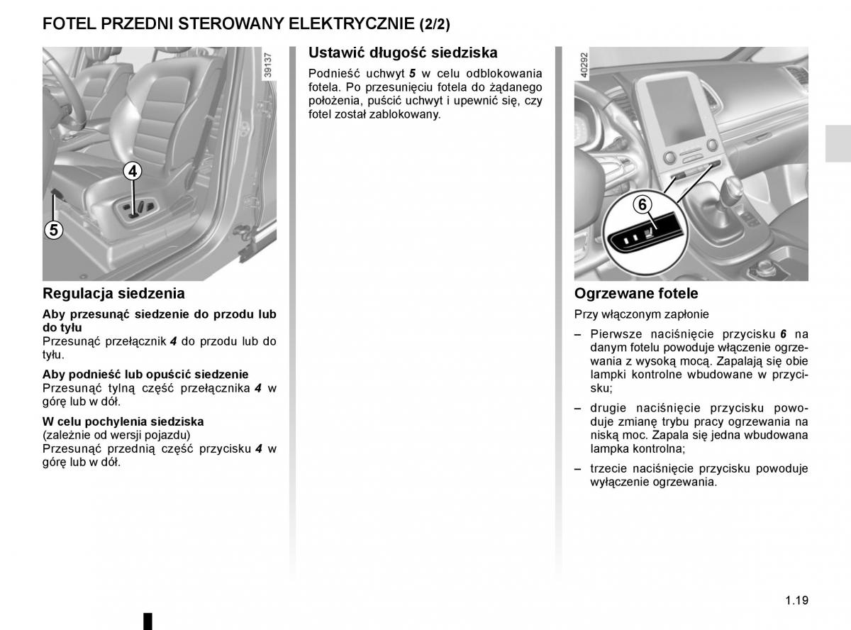 Reanult Espace V 5 instrukcja obslugi / page 25