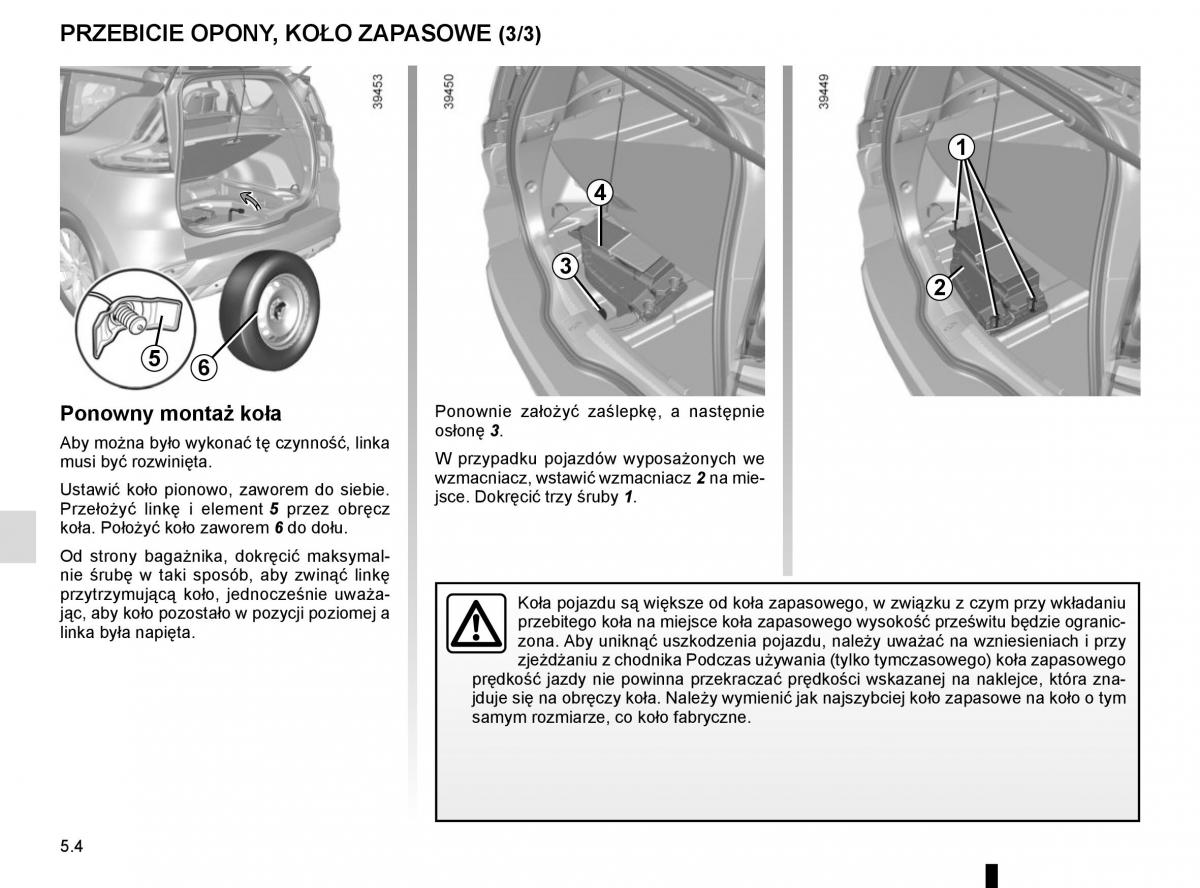 Reanult Espace V 5 instrukcja obslugi / page 260