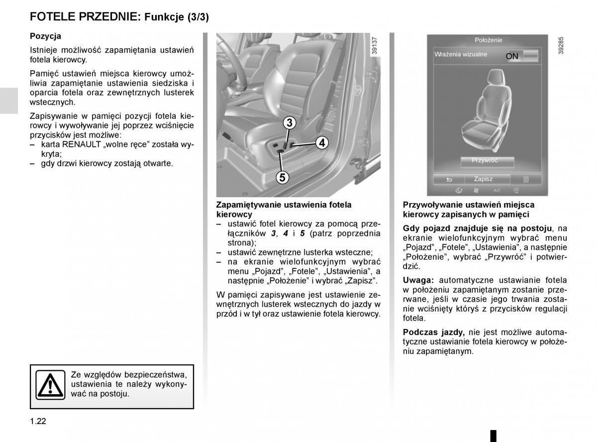 Reanult Espace V 5 instrukcja obslugi / page 28