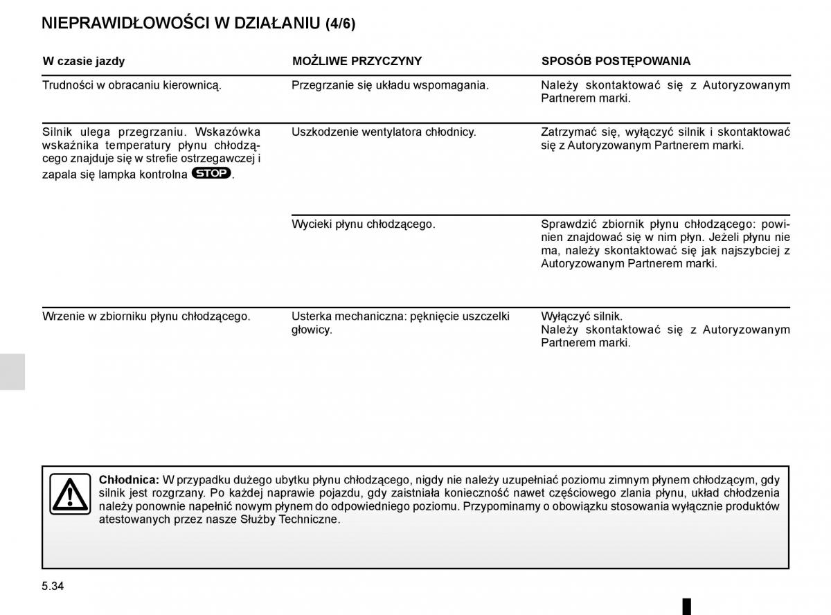 Reanult Espace V 5 instrukcja obslugi / page 290