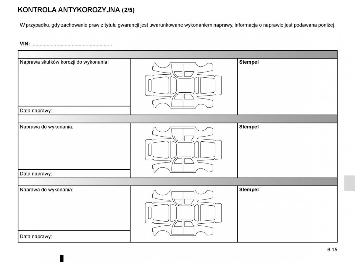 Reanult Espace V 5 instrukcja obslugi / page 307