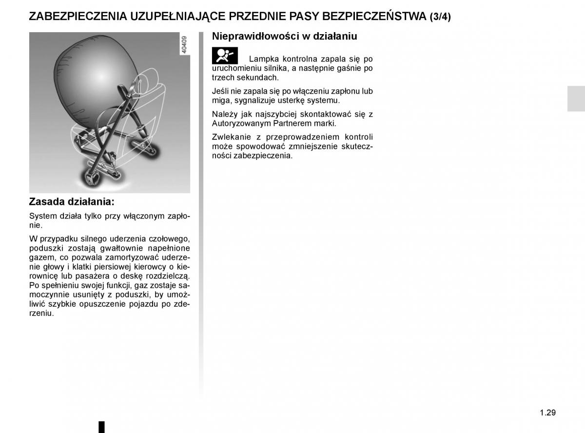 Reanult Espace V 5 instrukcja obslugi / page 35