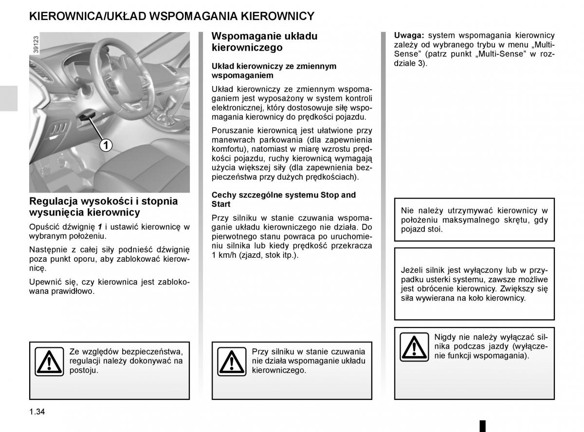 Reanult Espace V 5 instrukcja obslugi / page 40