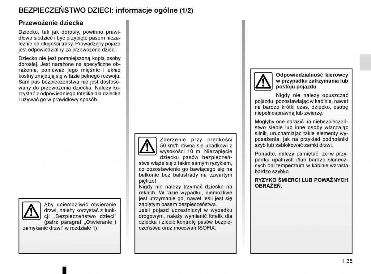 Reanult Espace V 5 instrukcja obslugi / page 41