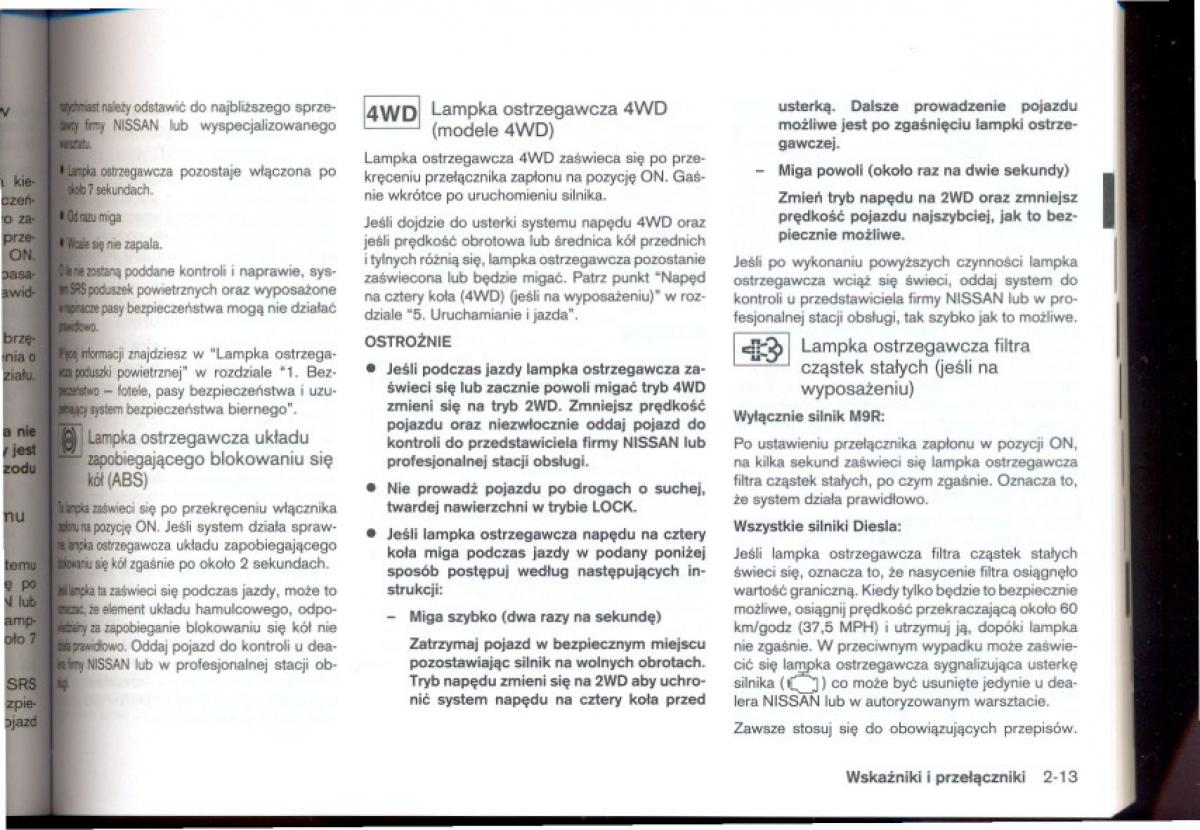 Nissan Qashqai I 1 instrukcja obslugi / page 59