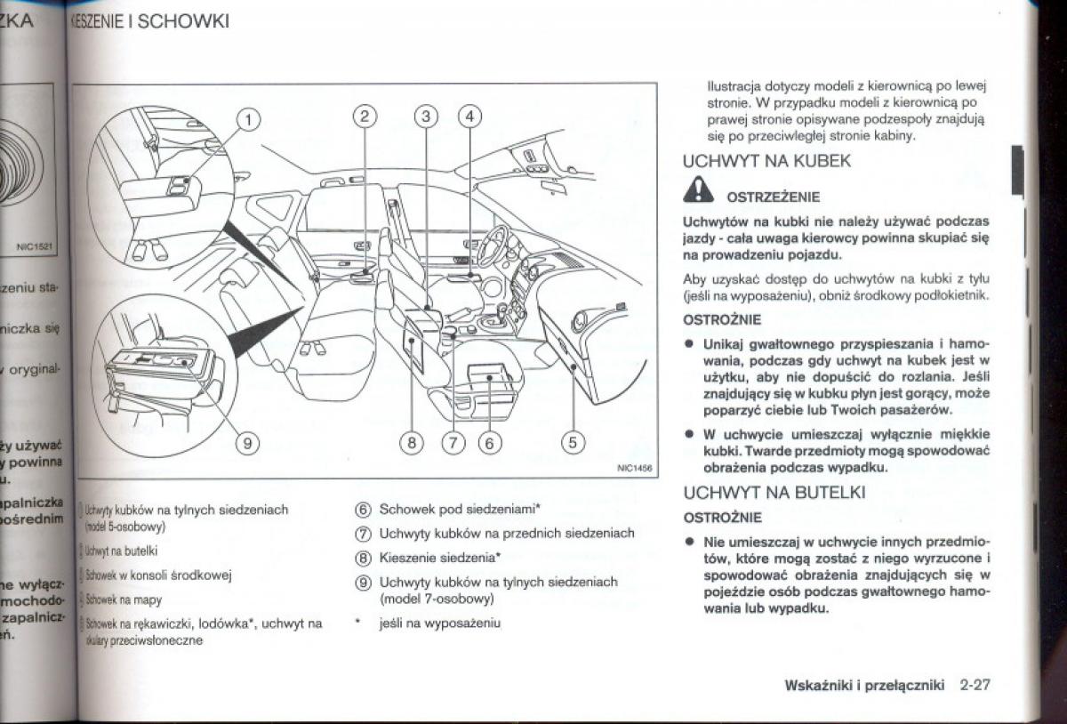 Nissan Qashqai I 1 instrukcja obslugi / page 73