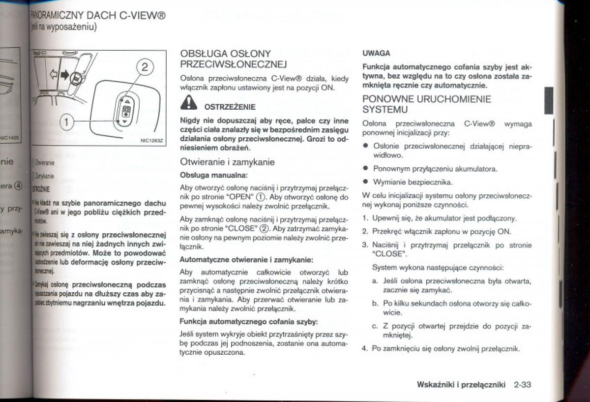 Nissan Qashqai I 1 instrukcja obslugi / page 79