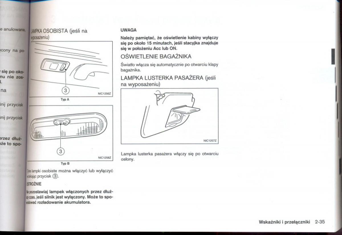 Nissan Qashqai I 1 instrukcja obslugi / page 81