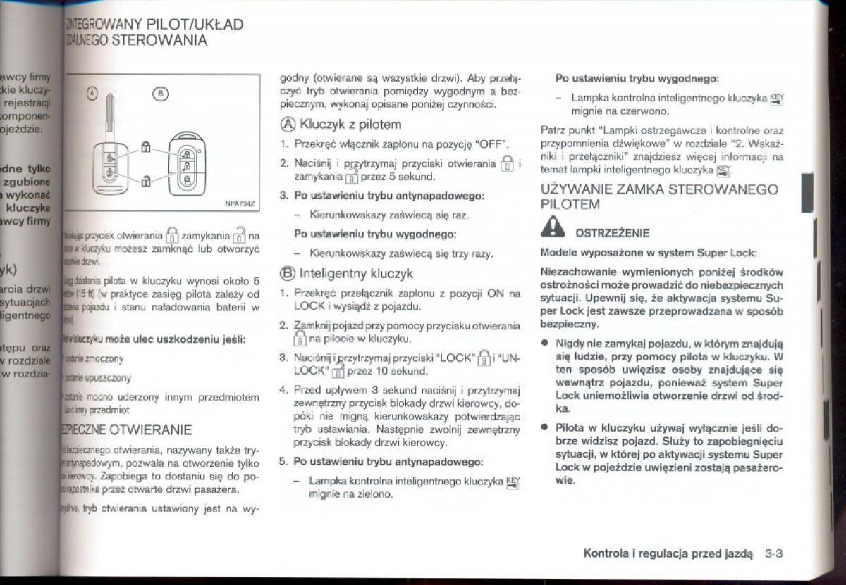 Nissan Qashqai I 1 instrukcja obslugi / page 84