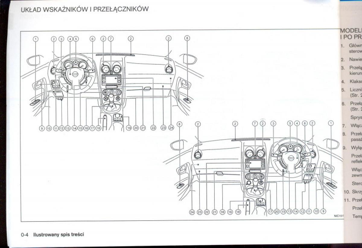 Nissan Qashqai I 1 instrukcja obslugi / page 9