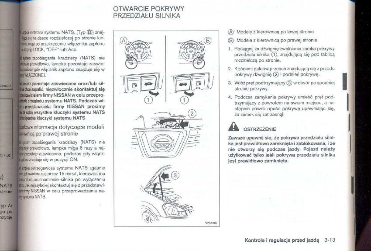 Nissan Qashqai I 1 instrukcja obslugi / page 94