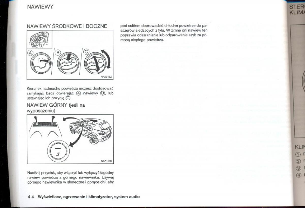 Nissan Qashqai I 1 instrukcja obslugi / page 102