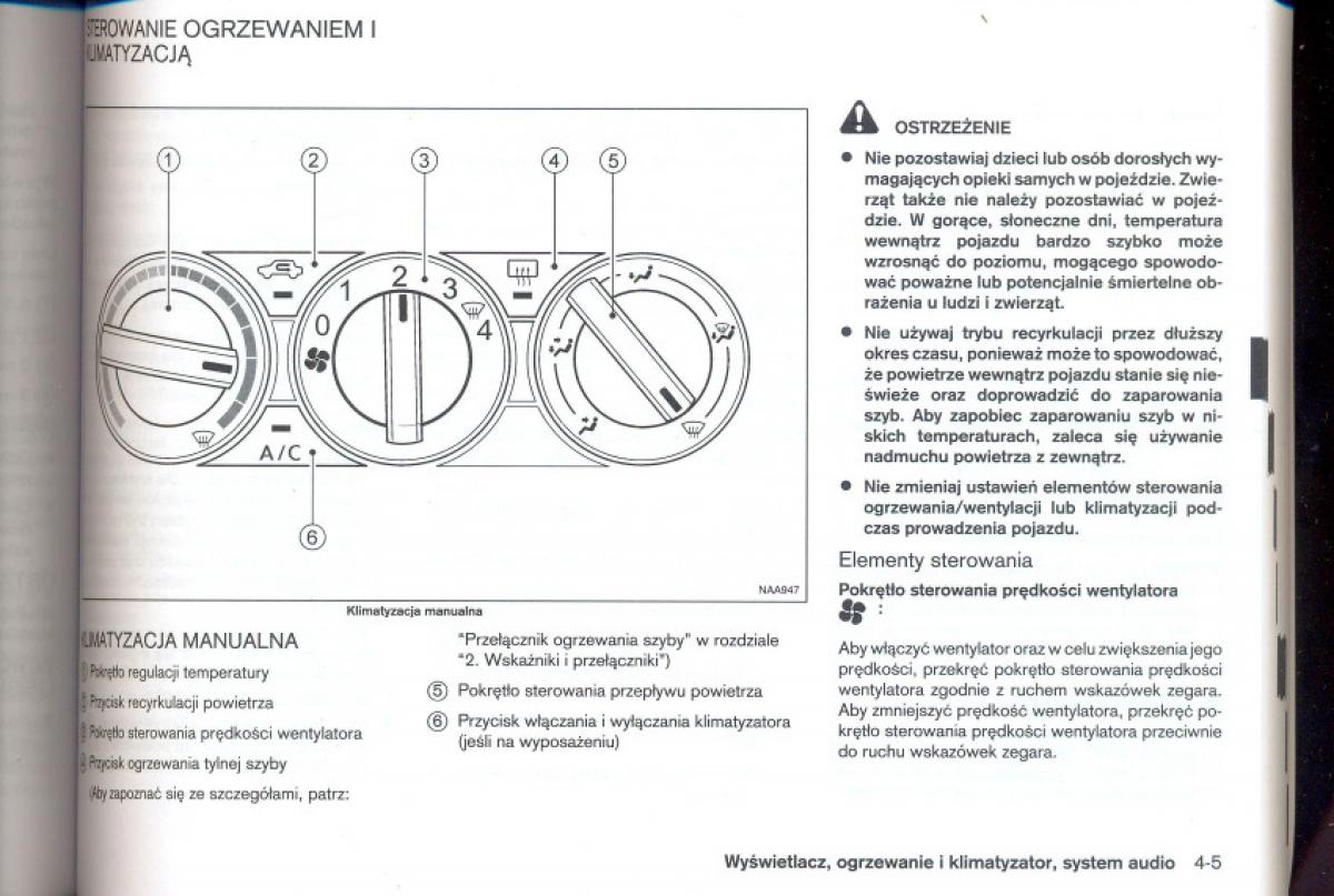 Nissan Qashqai I 1 instrukcja obslugi / page 103