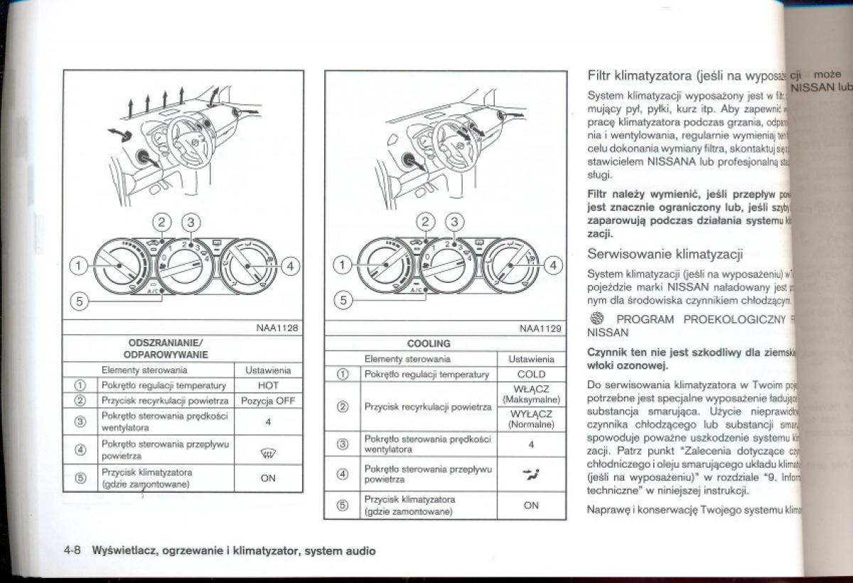 Nissan Qashqai I 1 instrukcja obslugi / page 106