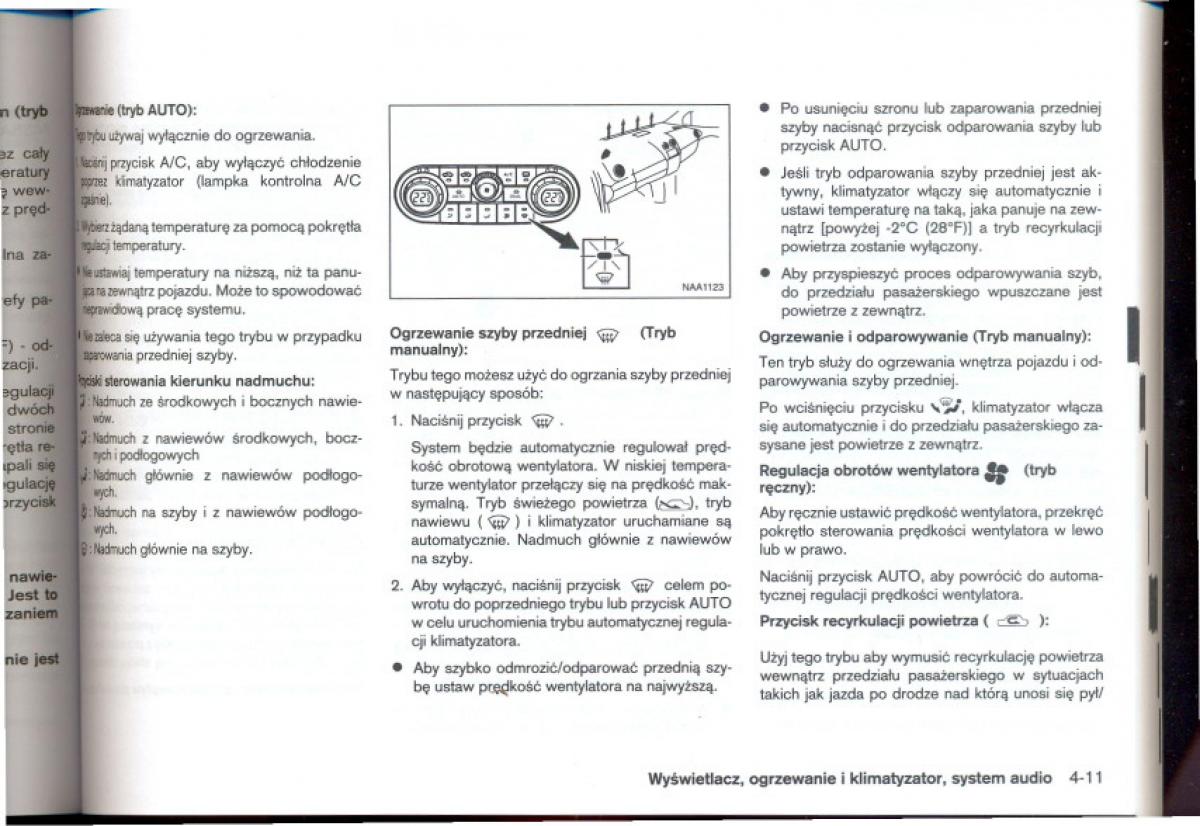 Nissan Qashqai I 1 instrukcja obslugi / page 109