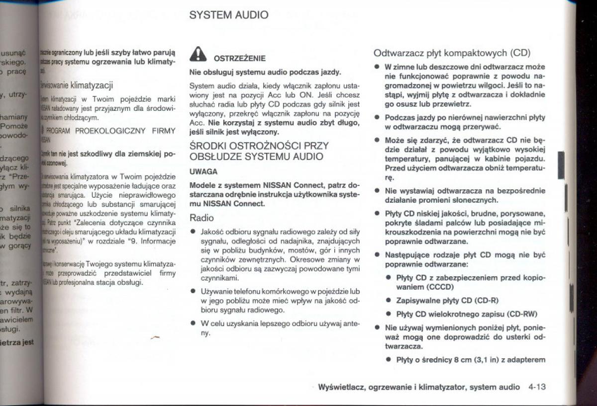 Nissan Qashqai I 1 instrukcja obslugi / page 111