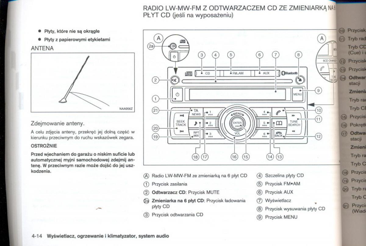 Nissan Qashqai I 1 instrukcja obslugi / page 112