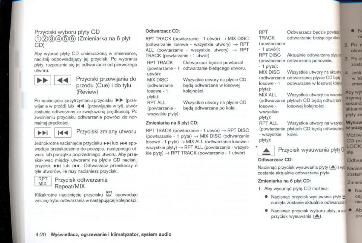 Nissan Qashqai I 1 instrukcja obslugi / page 118