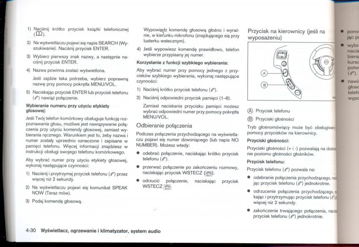 Nissan Qashqai I 1 instrukcja obslugi / page 128