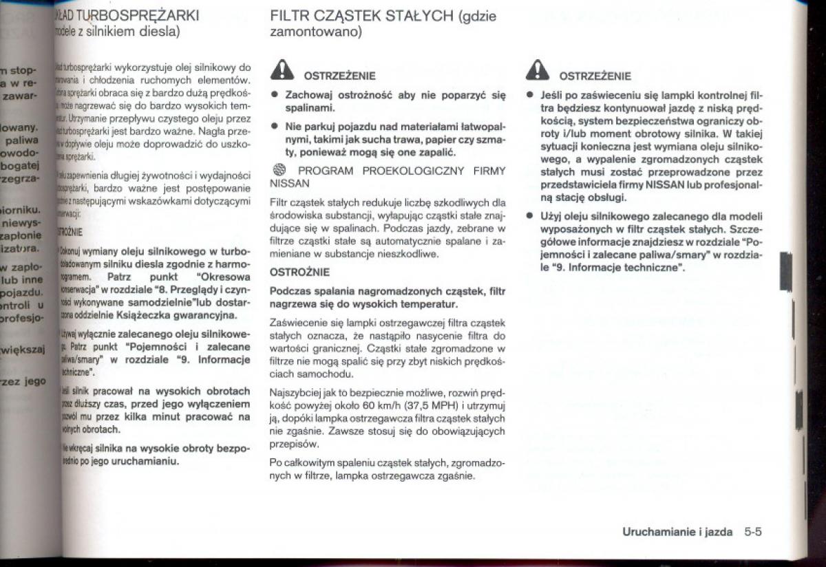 Nissan Qashqai I 1 instrukcja obslugi / page 136