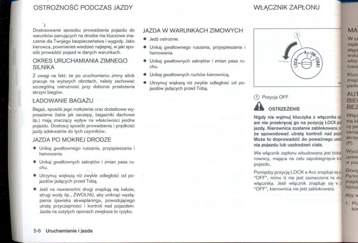 Nissan Qashqai I 1 instrukcja obslugi / page 137